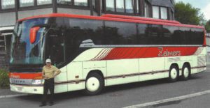 Rundfahrten im Bus mit dem Chef vom Hotel du Lac