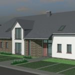 Constructie van het vakantie huis Villa Natica in Bütgenbach