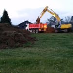 Constructie van het vakantie huis Villa Natica in Bütgenbach