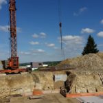 Constructie van het vakantie huis Villa Natica in Bütgenbach