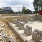 Constructie van het vakantie huis Villa Natica in Bütgenbach