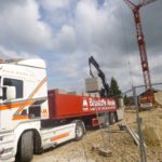 Constructie van het vakantie huis Villa Natica in Bütgenbach