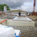 Constructie van het vakantie huis Villa Natica in Bütgenbach