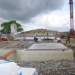 Constructie van het vakantie huis Villa Natica in Bütgenbach