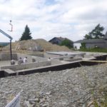 Constructie van het vakantie huis Villa Natica in Bütgenbach