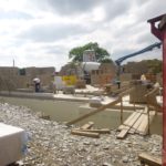 Constructie van het vakantie huis Villa Natica in Bütgenbach