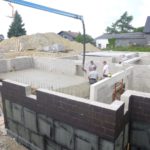 Constructie van het vakantie huis Villa Natica in Bütgenbach