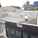 Constructie van het vakantie huis Villa Natica in Bütgenbach