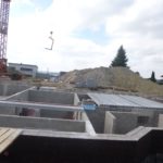 Constructie van het vakantie huis Villa Natica in Bütgenbach