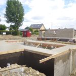Constructie van het vakantie huis Villa Natica in Bütgenbach