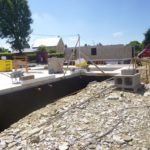 Constructie van het vakantie huis Villa Natica in Bütgenbach
