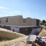 Constructie van het vakantie huis Villa Natica in Bütgenbach