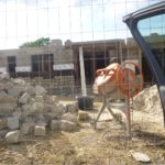 Constructie van het vakantie huis Villa Natica in Bütgenbach