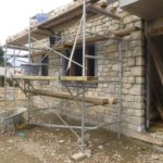 Constructie van het vakantie huis Villa Natica in Bütgenbach