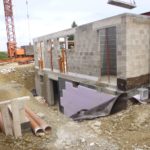 Constructie van het vakantie huis Villa Natica in Bütgenbach