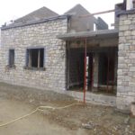 Constructie van het vakantie huis Villa Natica in Bütgenbach