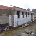 Constructie van het vakantie huis Villa Natica in Bütgenbach