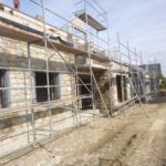 Constructie van het vakantie huis Villa Natica in Bütgenbach
