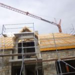 Constructie van het vakantie huis Villa Natica in Bütgenbach