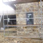 Constructie van het vakantie huis Villa Natica in Bütgenbach