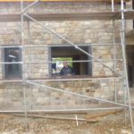 Constructie van het vakantie huis Villa Natica in Bütgenbach