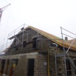 Constructie van het vakantie huis Villa Natica in Bütgenbach