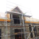 Constructie van het vakantie huis Villa Natica in Bütgenbach