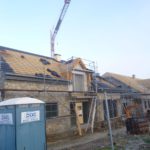 Constructie van het vakantie huis Villa Natica in Bütgenbach