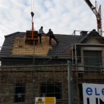Constructie van het vakantie huis Villa Natica in Bütgenbach