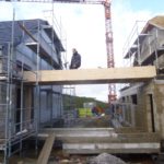 Constructie van het vakantie huis Villa Natica in Bütgenbach