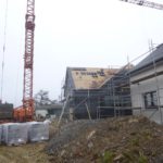 Constructie van het vakantie huis Villa Natica in Bütgenbach