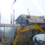 Constructie van het vakantie huis Villa Natica in Bütgenbach