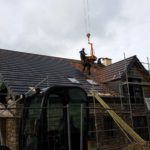 Constructie van het vakantie huis Villa Natica in Bütgenbach