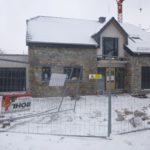 Constructie van het vakantie huis Villa Natica in Bütgenbach
