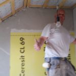 Constructie van het vakantie huis Villa Natica in Bütgenbach
