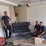 Constructie van het vakantie huis Villa Natica in Bütgenbach
