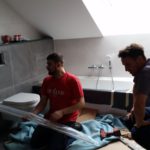 Constructie van het vakantie huis Villa Natica in Bütgenbach