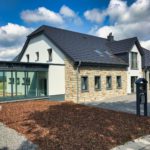 Constructie van het vakantie huis Villa Natica in Bütgenbach