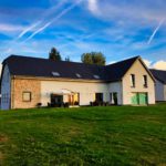 Constructie van het vakantie huis Villa Natica in Bütgenbach