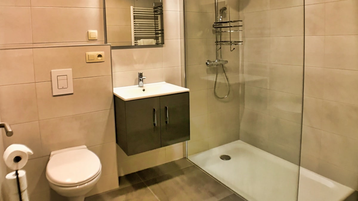 Private Badezimmer für alle Zimmer